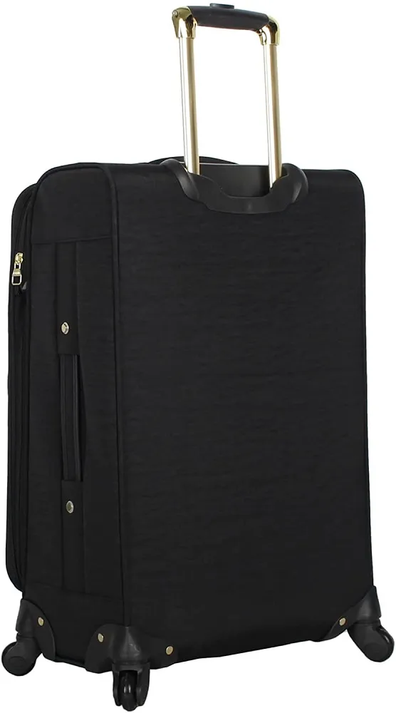 Steve Madden Peek-A-Boo Black 3-Piece Luggage Set 