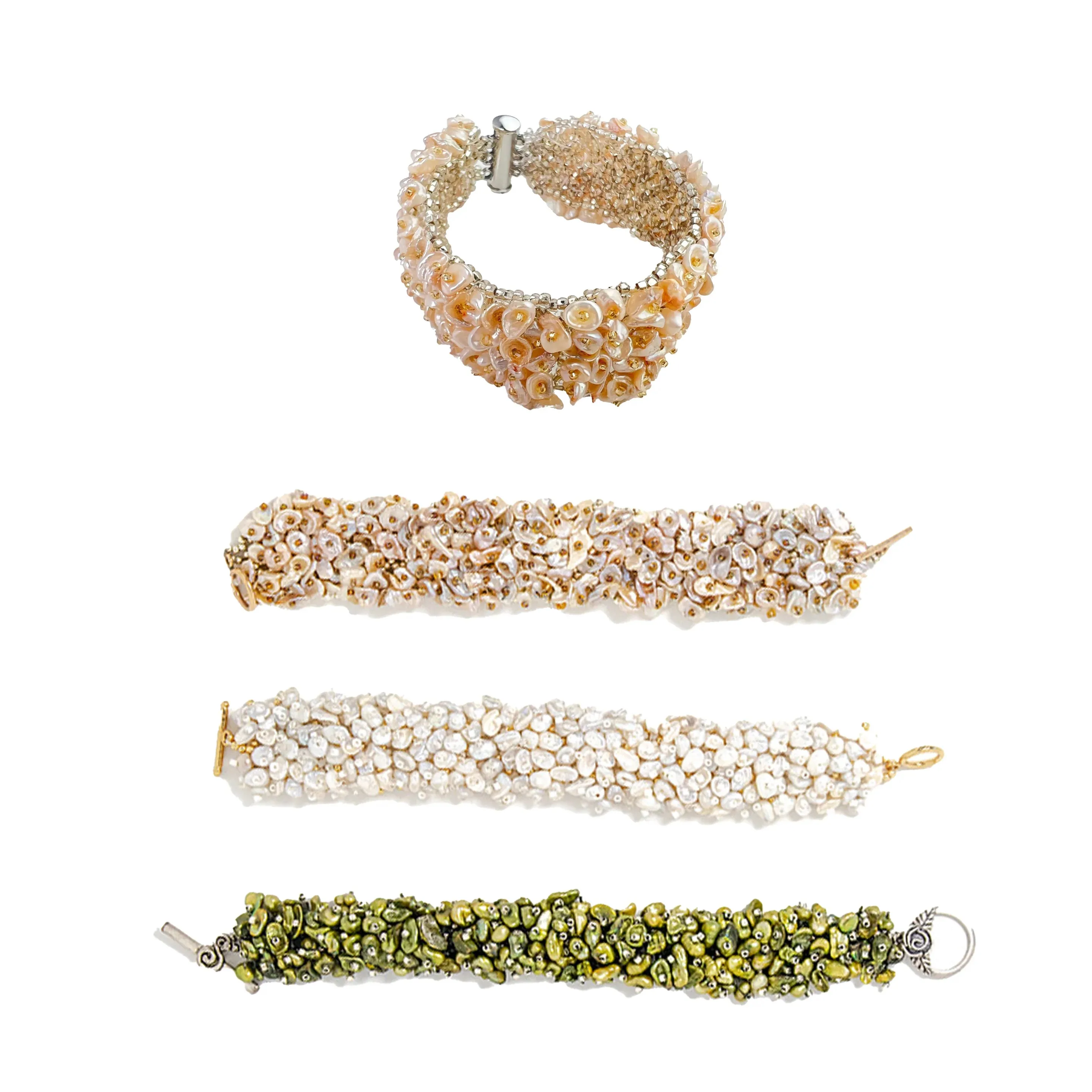 sue klein pearl bracelets