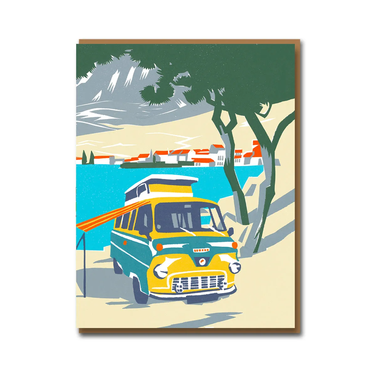 Sukie Beach Camping Card - GA10