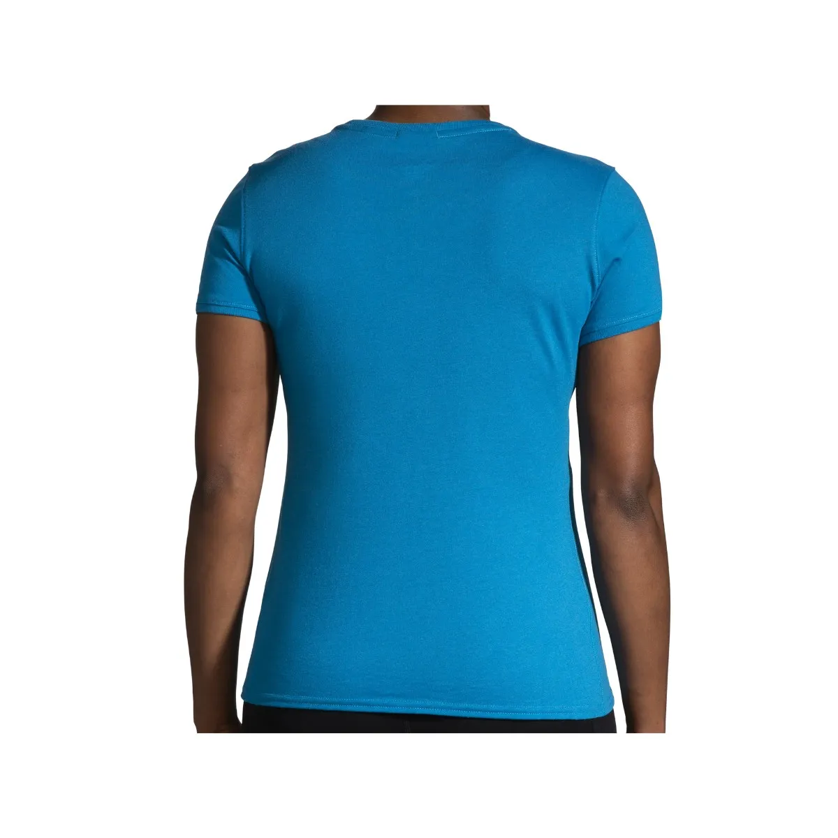 T-Shirt Blue Women's Brooks Distance 2.0 Short Sleeve