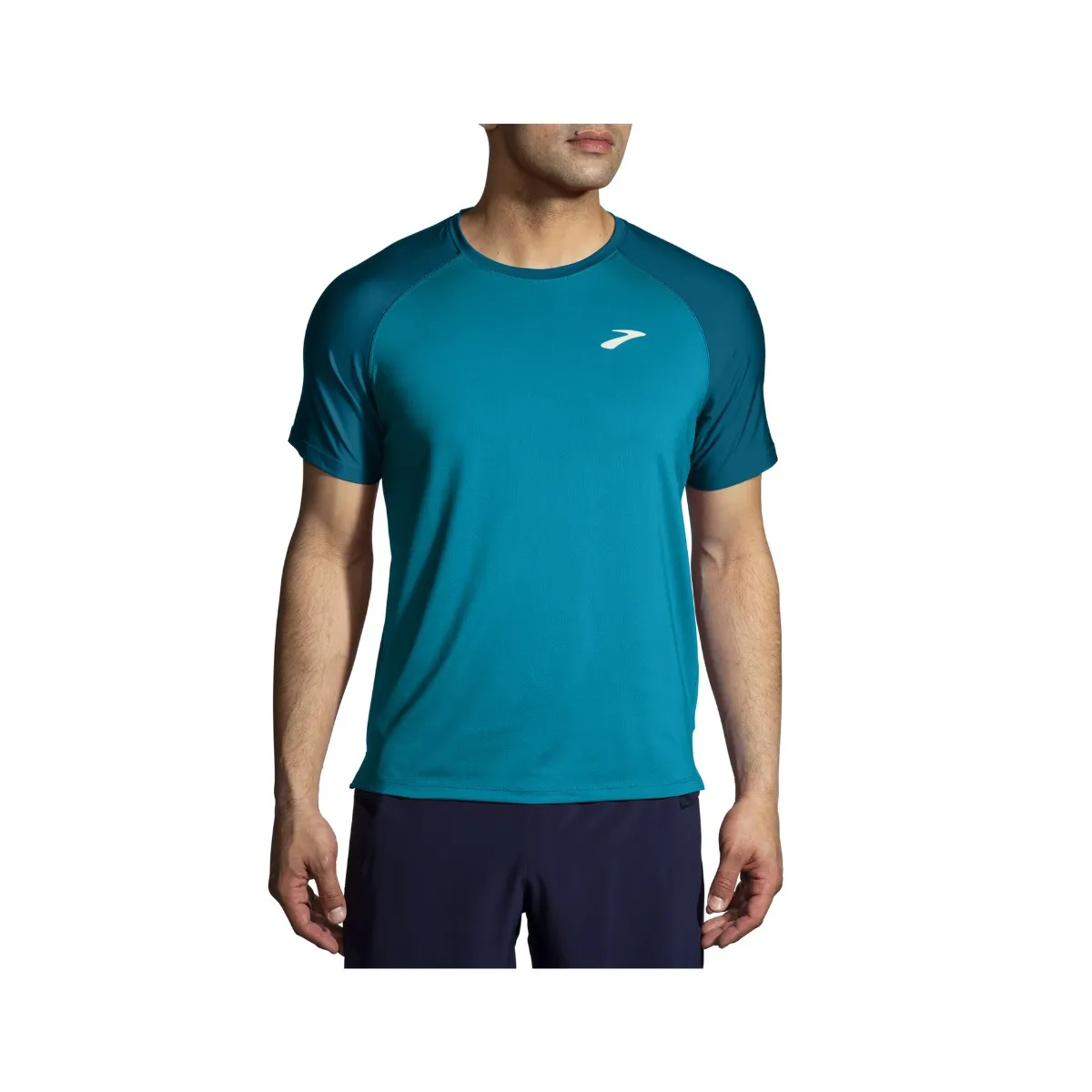 T-Shirt Brooks Atmosphere 2.0 Short Sleeve Turquoise Blue - Order online now!