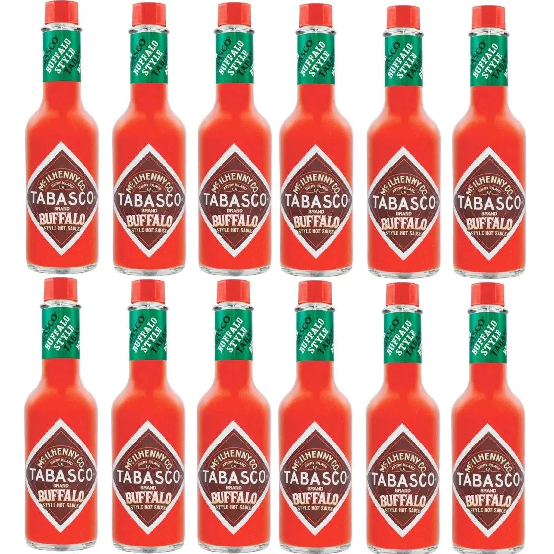 Tabasco Buffalo Style Pepper Sauce Spicy Chili 150ml Bulk Pack of 12