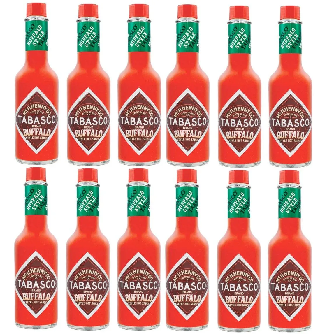 Tabasco Buffalo Style Pepper Sauce Spicy Chili 150ml Bulk Pack of 12