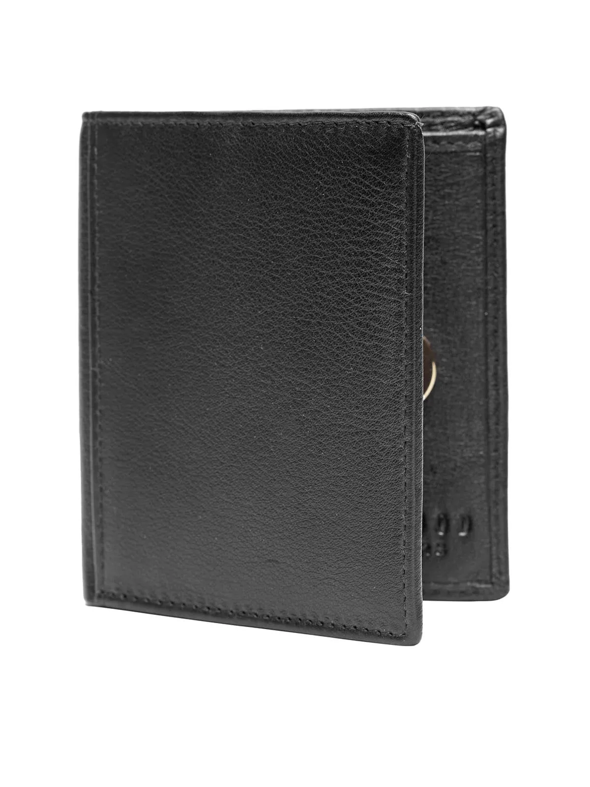 Teakwood Genuine Leather Wallets - Black