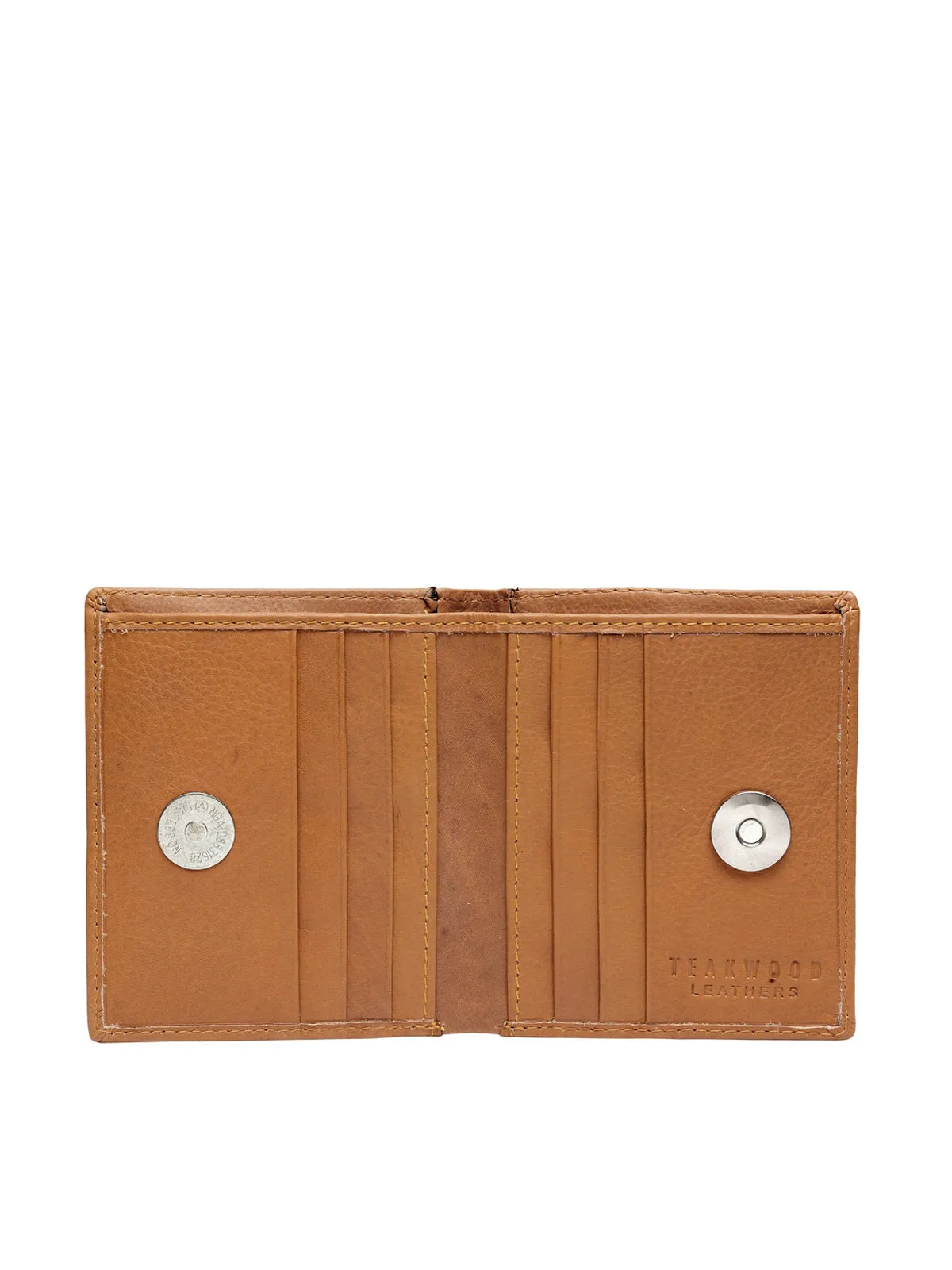 Teakwood Genuine Leather Wallets - Tan