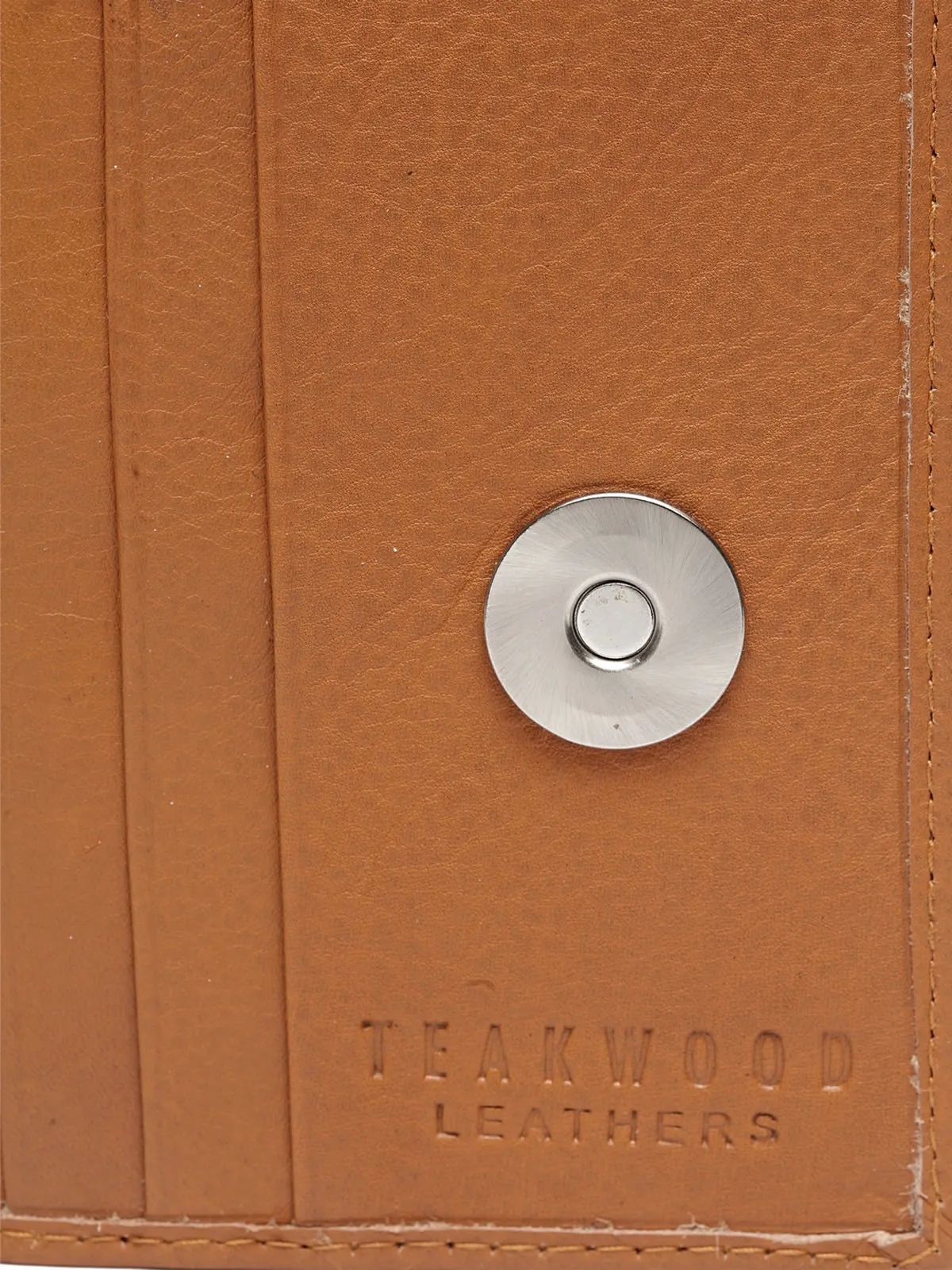 Teakwood Genuine Leather Wallets - Tan