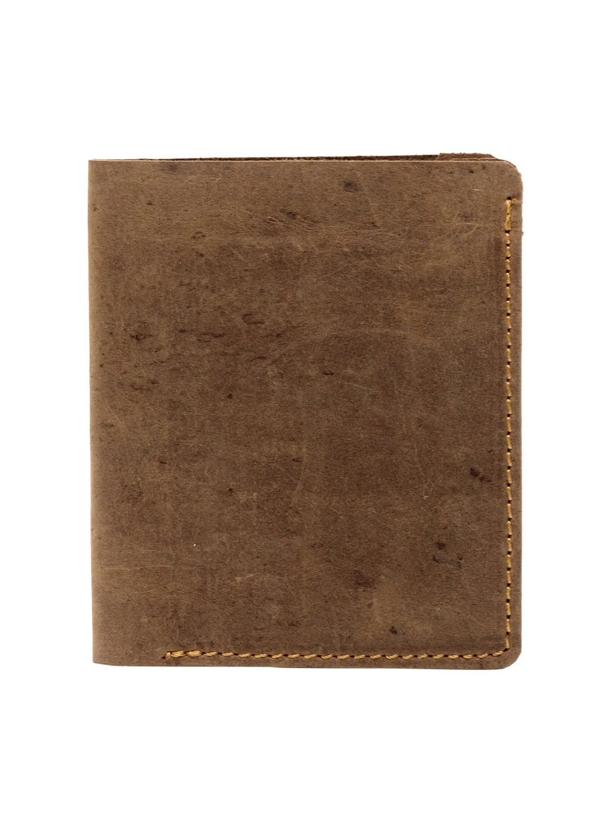 Teakwood Men Genuine Leather Tan Bi fold Wallets