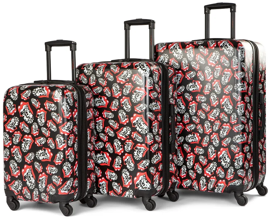 The Rolling Stones Sweet Virginia 3-Piece Luggage Set 