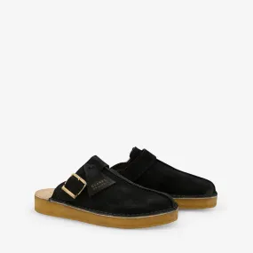 Trek Mule - Black Suede | Shop Now!