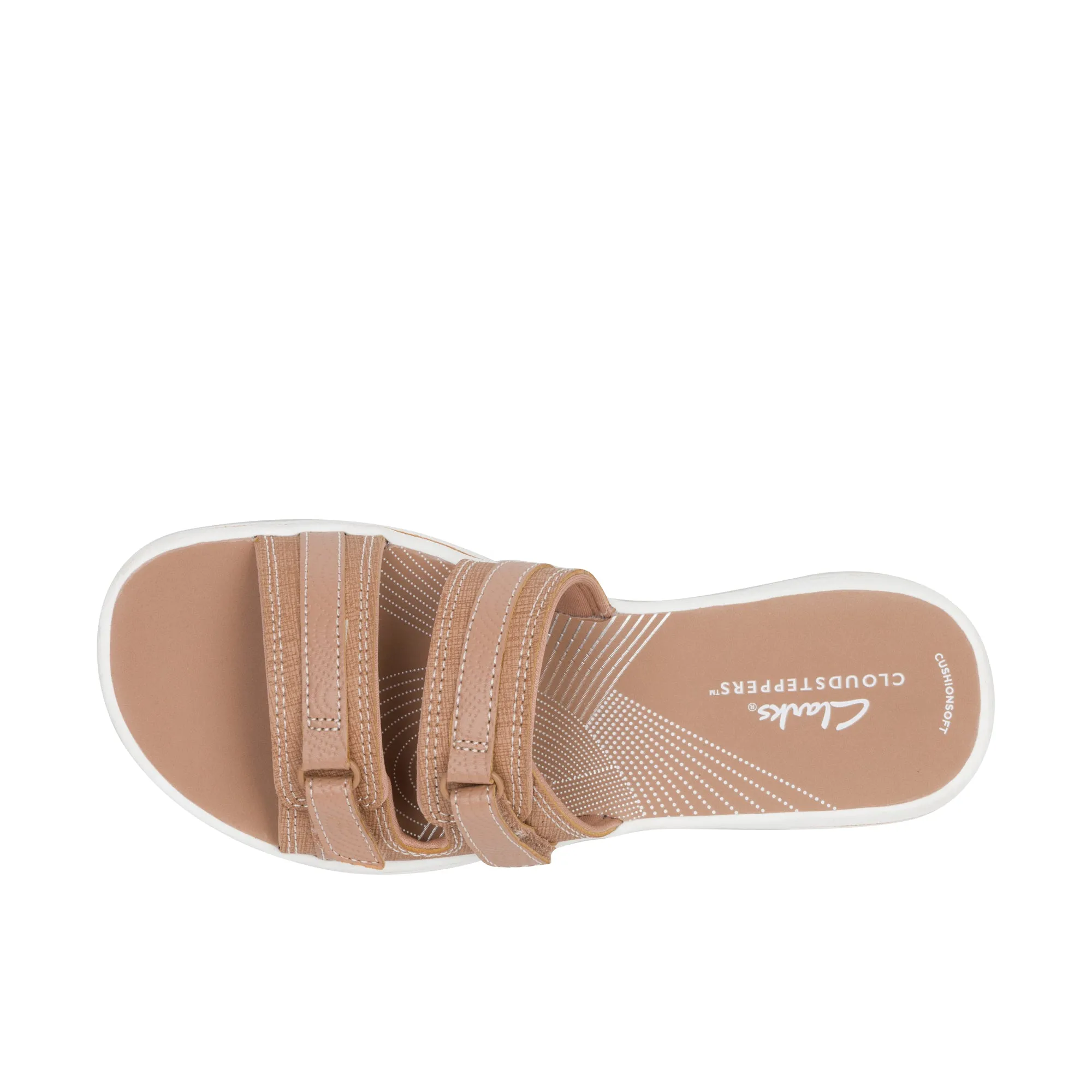 Warm Beige Clarks Women's Breeze Piper Sandals