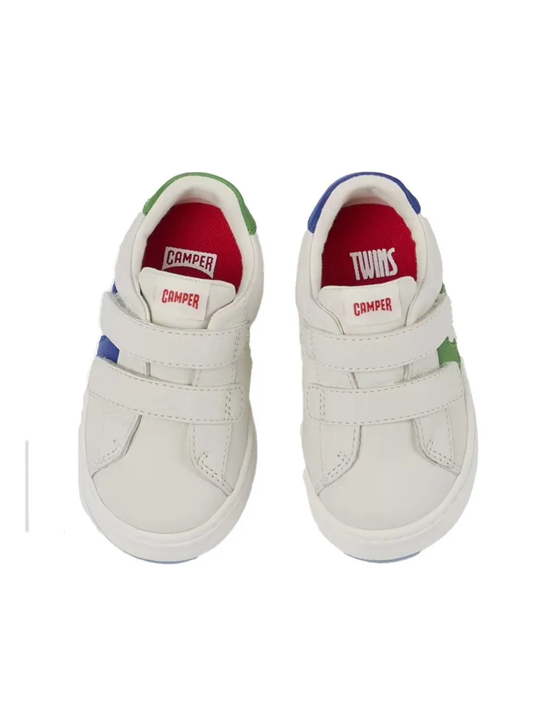 White bimbo Twins Camper sneakers K800559