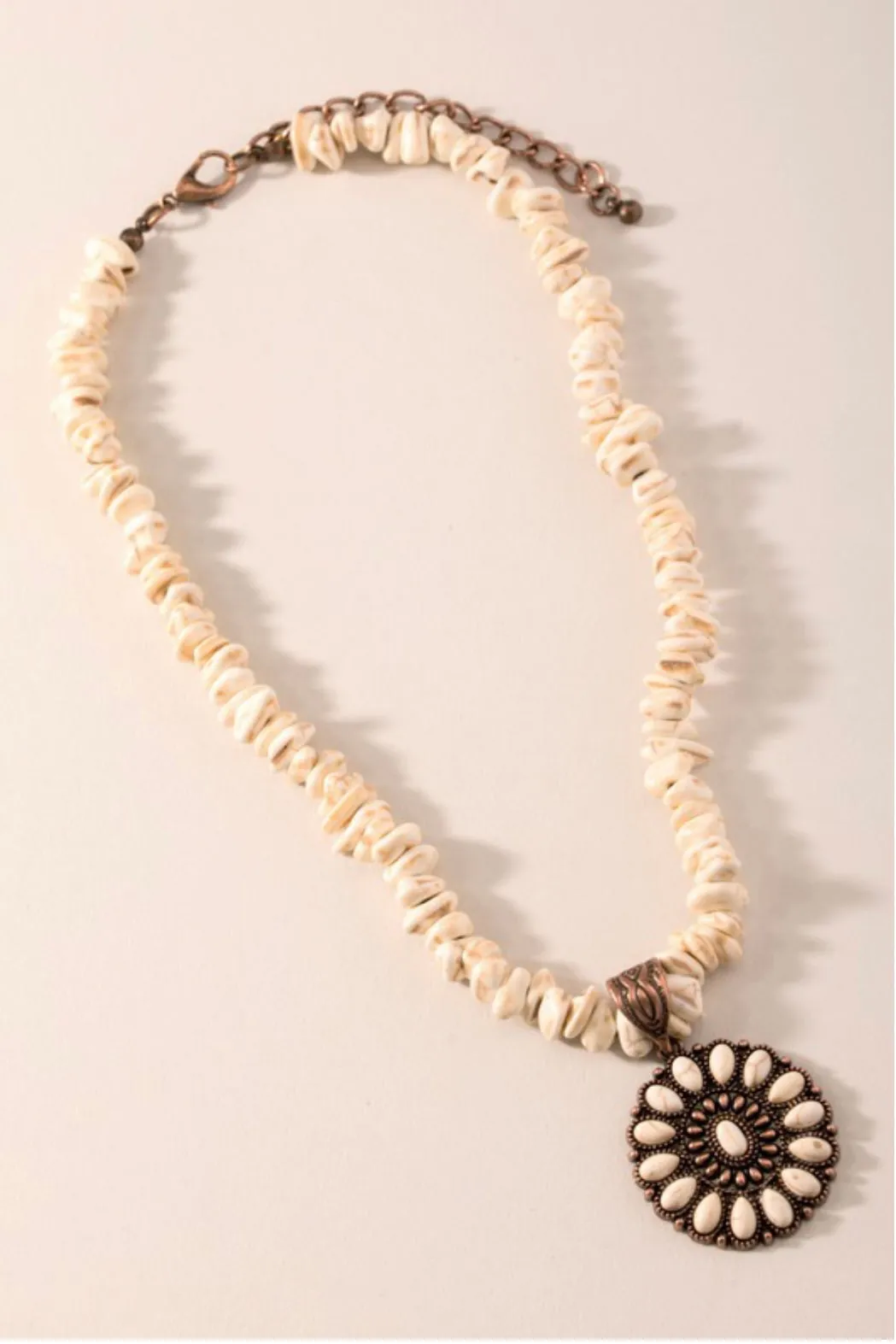 White Buffalo Bahama Momma Necklace - Handcrafted Ocean-Inspired Jewelry