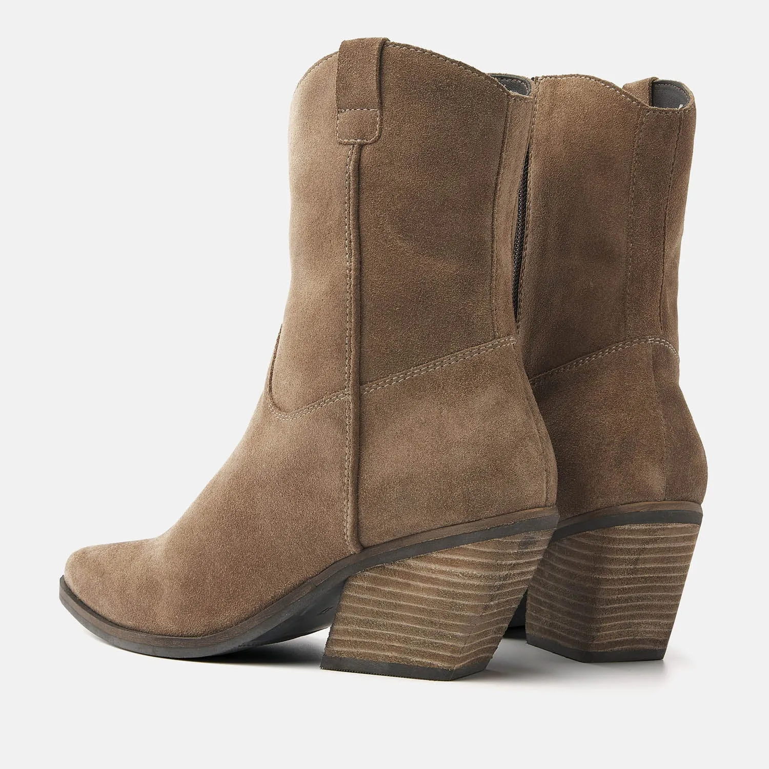 Women's ankle boots 53.596 Taupe