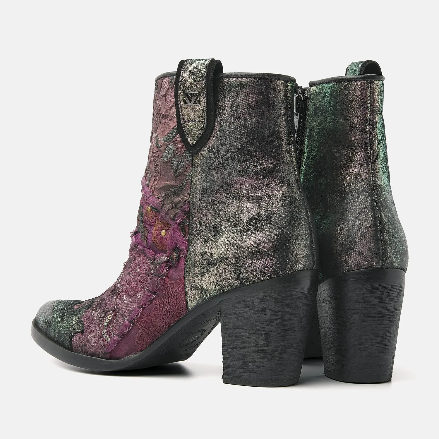 Women's ankle boots 85.605 Purple Disco