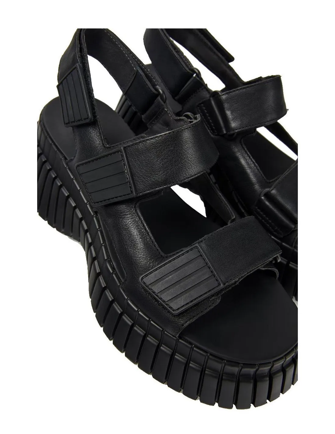 women's black Camper sandals BCN K201511