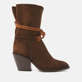 Women's Tan Ankle Boots 35.118 - One Result