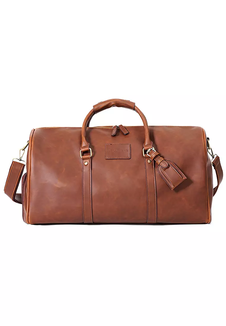 XAFITI High-capacity Faux Leather Duffel Bags