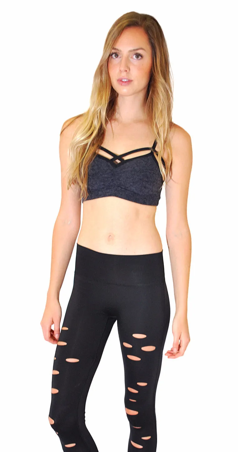 Yoga Border Padded Bra